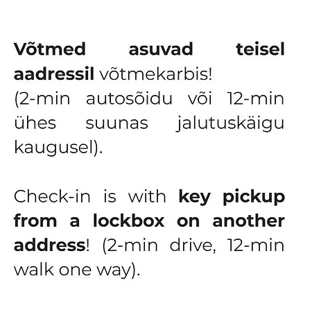 For Friends & Families * 탈린